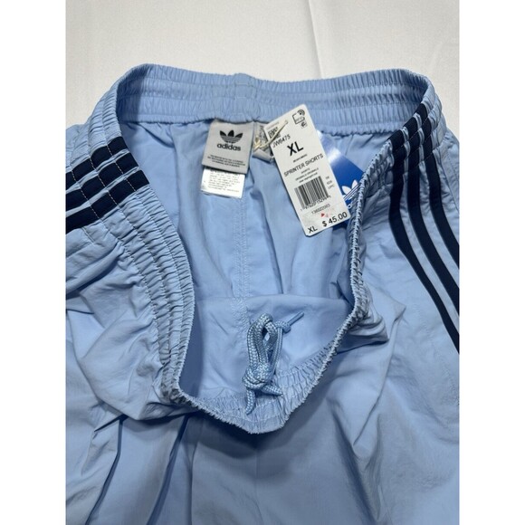 Adidas Originals Sprinter Shorts Clear Sky Night Indi Stripes JW6475 Mens XL NWT - Picture 3 of 11